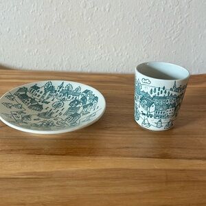 Nymolle Art Faience Hoyrup Limited Edition Denmark mid Century